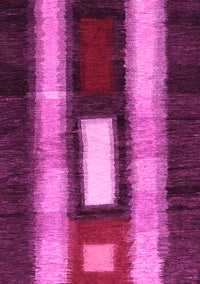 Abstract Pink Contemporary Rug, con1538pnk