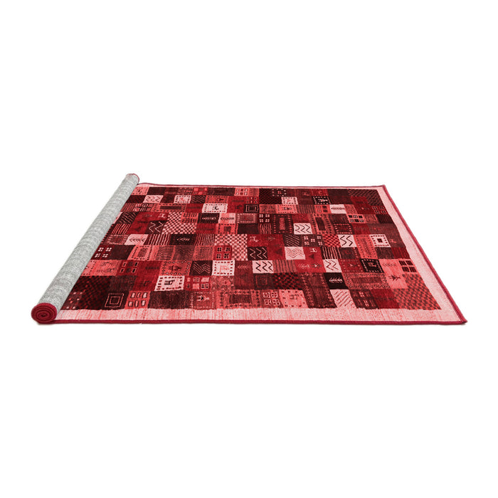 Contemporary Red Washable Rugs