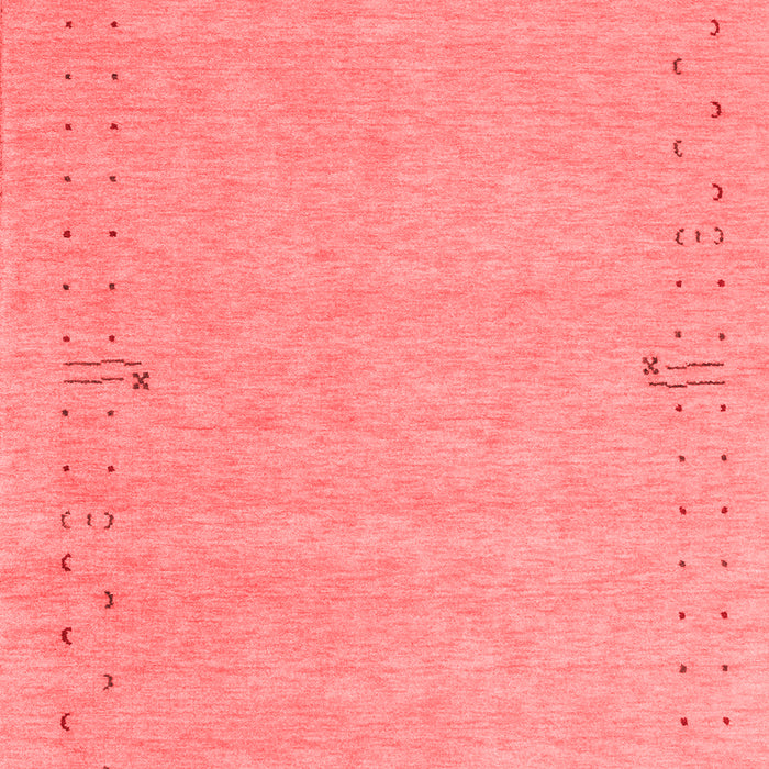 Machine Washable Abstract Red Contemporary Rug, wshcon153red
