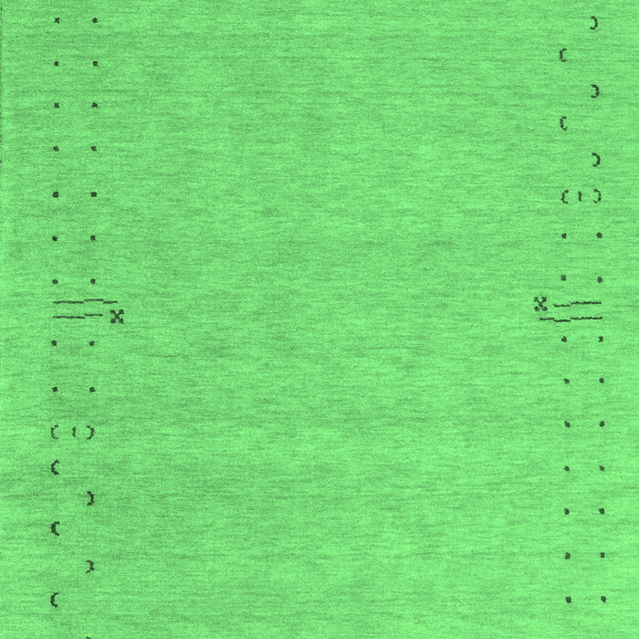 Abstract Emerald Green Contemporary Rug, con153emgrn