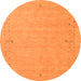 Machine Washable Abstract Orange Contemporary Area Rugs, wshcon153org