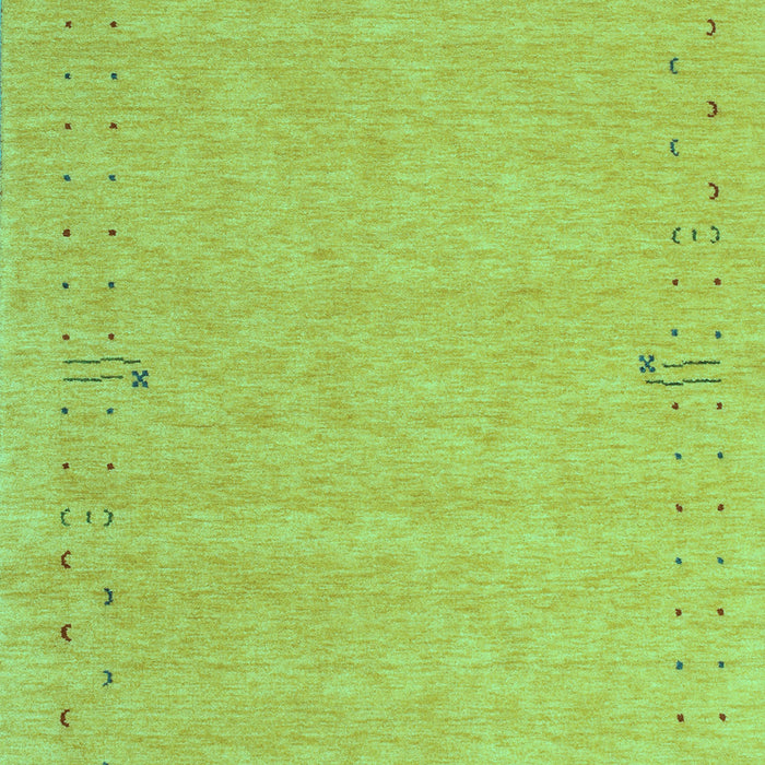 Abstract Turquoise Contemporary Rug, con153turq