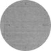 Square Abstract Gray Contemporary Rug, con153gry