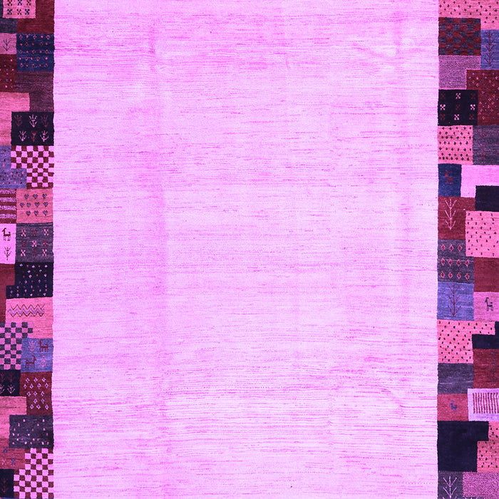 Solid Purple Modern Rug, con1540pur