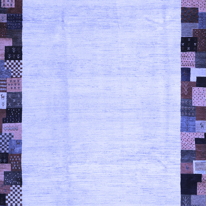 Solid Blue Modern Rug, con1540blu