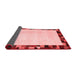 Solid Red Modern Area Rugs