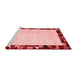 Modern Red Washable Rugs