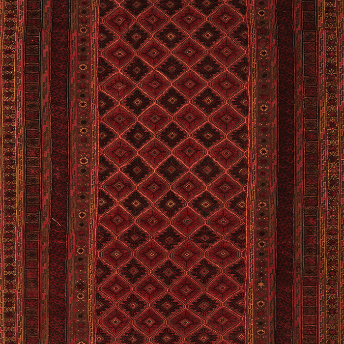 Abstract Orange Contemporary Rug, con1541org