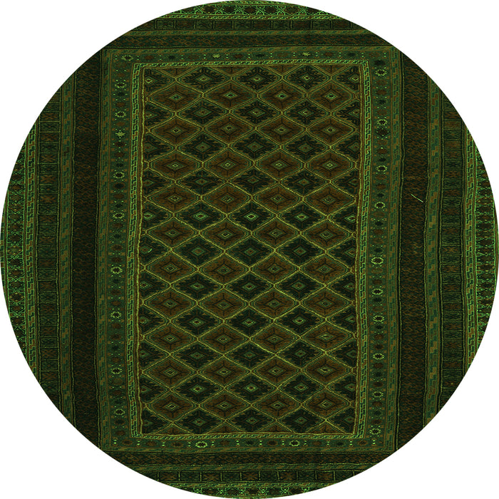 Machine Washable Abstract Green Contemporary Area Rugs, wshcon1541grn