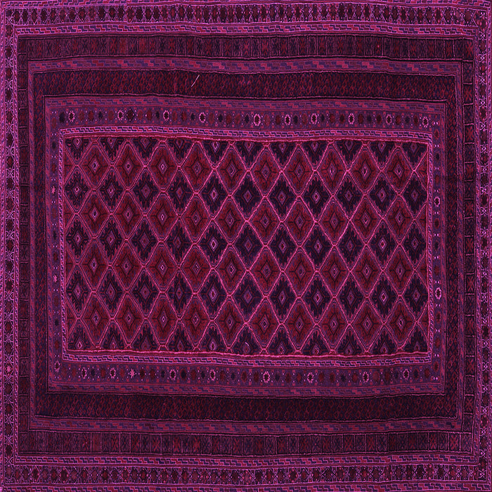 Square Machine Washable Abstract Pink Contemporary Rug, wshcon1541pnk