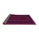 Sideview of Abstract Pink Contemporary Rug, con1541pnk