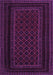 Machine Washable Abstract Purple Contemporary Area Rugs, wshcon1541pur