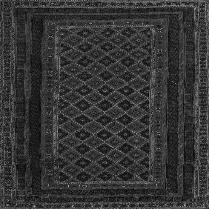 Round Machine Washable Abstract Gray Contemporary Rug, wshcon1541gry