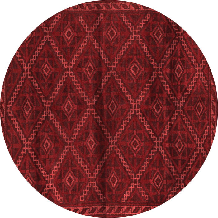 Machine Washable Abstract Red Contemporary Rug, wshcon1543red
