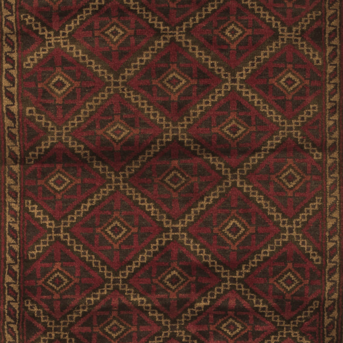 Abstract Brown Contemporary Rug, con1543brn