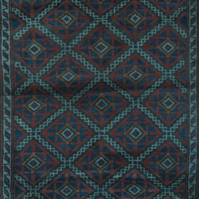 Abstract Light Blue Contemporary Rug, con1543lblu