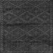 Serging Thickness of Abstract Gray Contemporary Rug, con1543gry