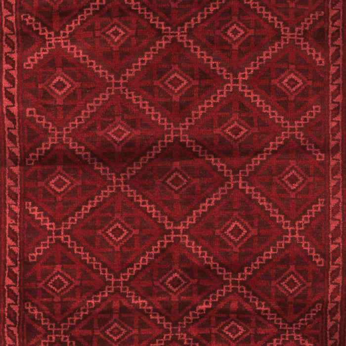 Machine Washable Abstract Red Contemporary Rug, wshcon1543red