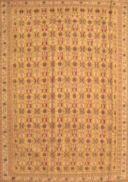 Abstract Brown Contemporary Rug, con1545brn