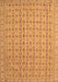 Abstract Brown Contemporary Rug, con1545brn