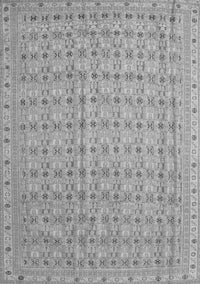 Abstract Gray Contemporary Rug, con1545gry