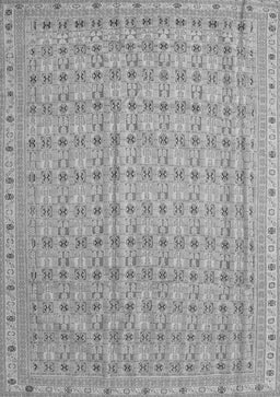 Abstract Gray Contemporary Rug, con1545gry
