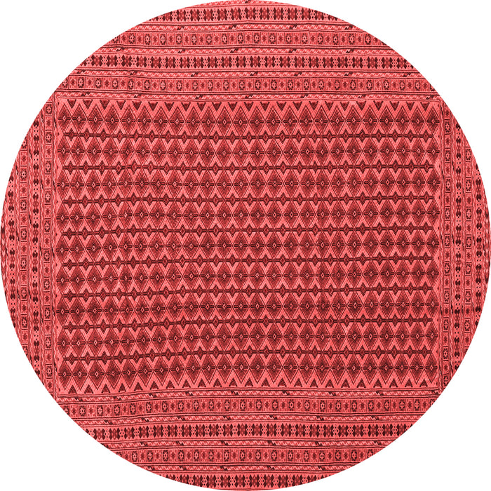 Machine Washable Southwestern Red Country Rug, wshcon1546red