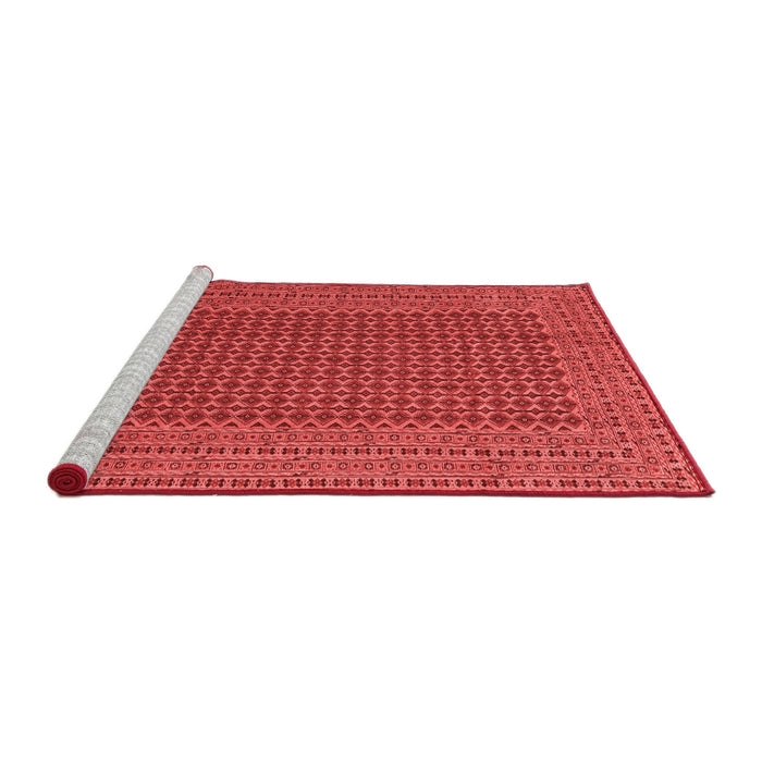 Country Red Washable Rugs