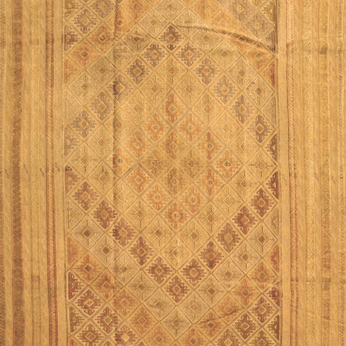 Southwestern Brown Country Rug, con1547brn