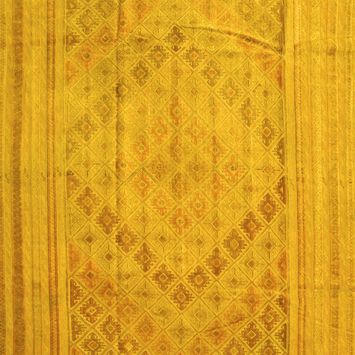 Southwestern Yellow Country Rug, con1547yw
