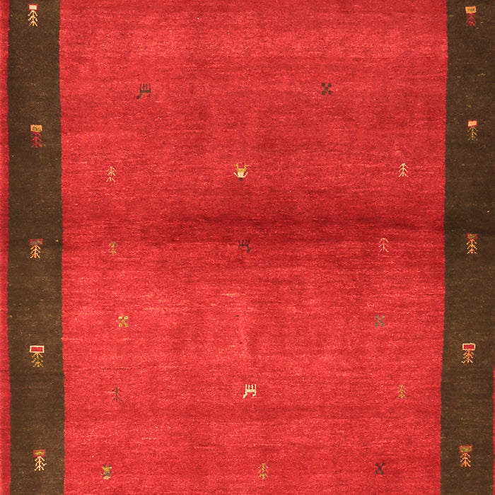 Serging Thickness of Machine Washable Abstract Orange Contemporary Area Rugs, wshcon1548org