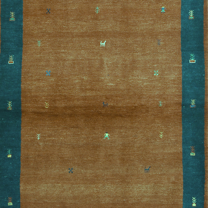 Machine Washable Abstract Turquoise Contemporary Area Rugs, wshcon1548turq