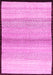 Solid Pink Modern Rug, con1549pnk