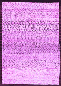 Solid Purple Modern Rug, con1549pur