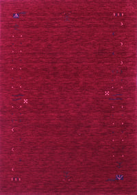 Abstract Pink Contemporary Rug, con154pnk