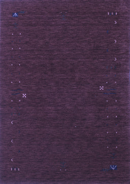 Abstract Blue Contemporary Rug, con154blu