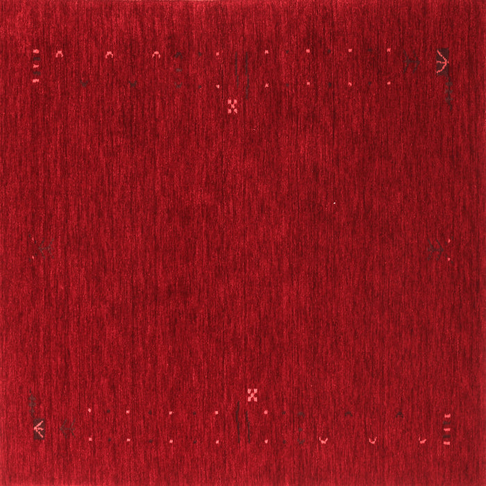 Machine Washable Abstract Red Contemporary Rug, wshcon154red