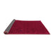 Sideview of Abstract Pink Contemporary Rug, con154pnk