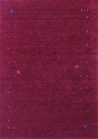 Abstract Purple Contemporary Rug, con154pur