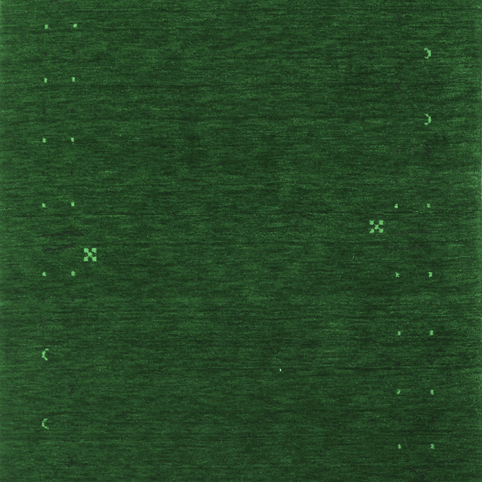 Machine Washable Abstract Emerald Green Contemporary Area Rugs, wshcon154emgrn