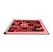 Contemporary Red Washable Rugs