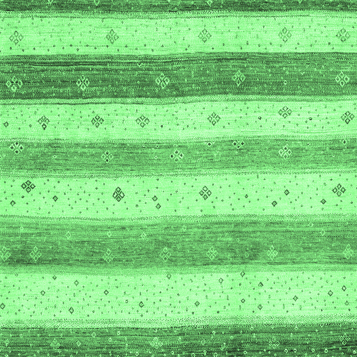 Solid Emerald Green Modern Rug, con1552emgrn