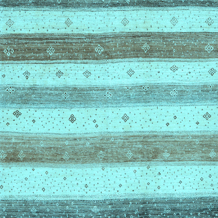 Solid Light Blue Modern Rug, con1552lblu