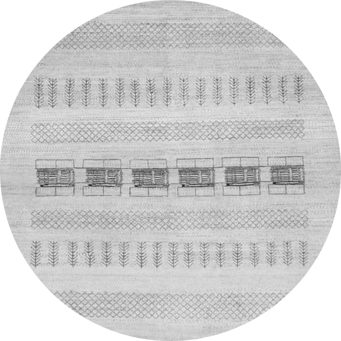 Machine Washable Solid Gray Modern Rug, wshcon1553gry