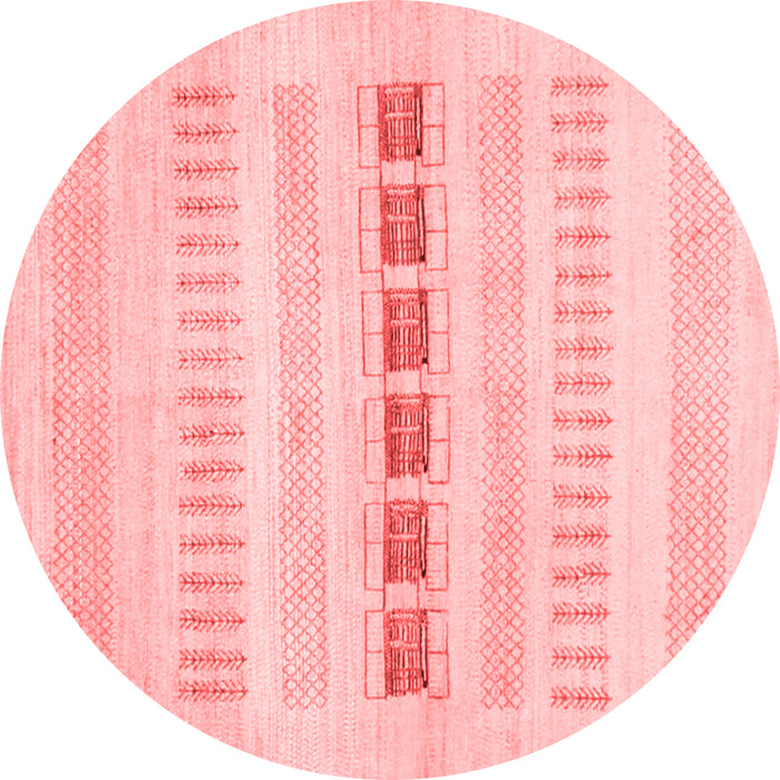 Solid Red Modern Rug, con1553red