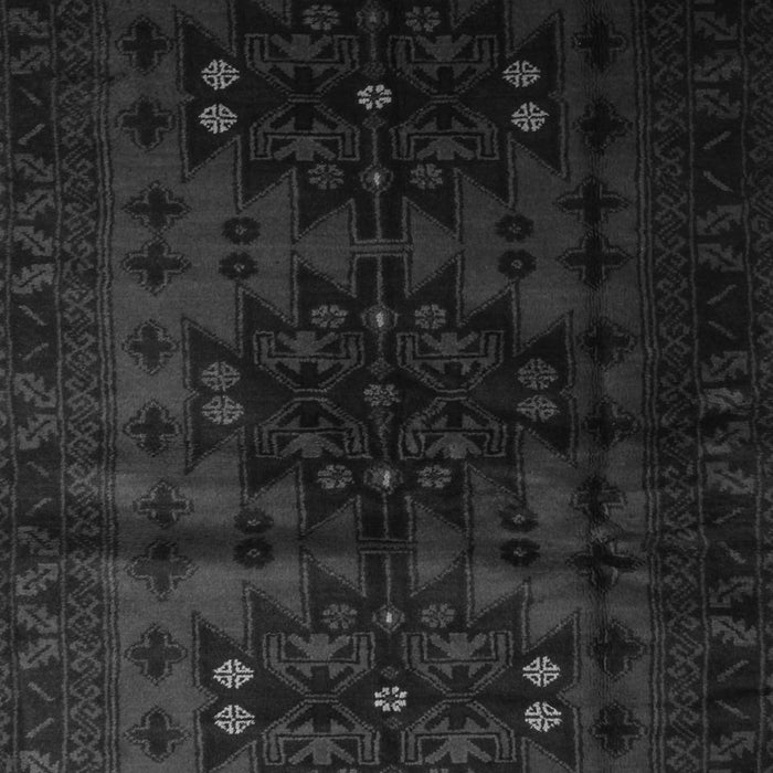 Serging Thickness of Machine Washable Abstract Gray Contemporary Rug, wshcon1554gry