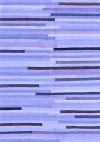 Abstract Blue Contemporary Rug, con1556blu