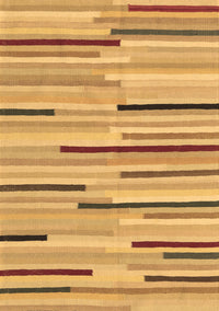 Abstract Brown Contemporary Rug, con1556brn