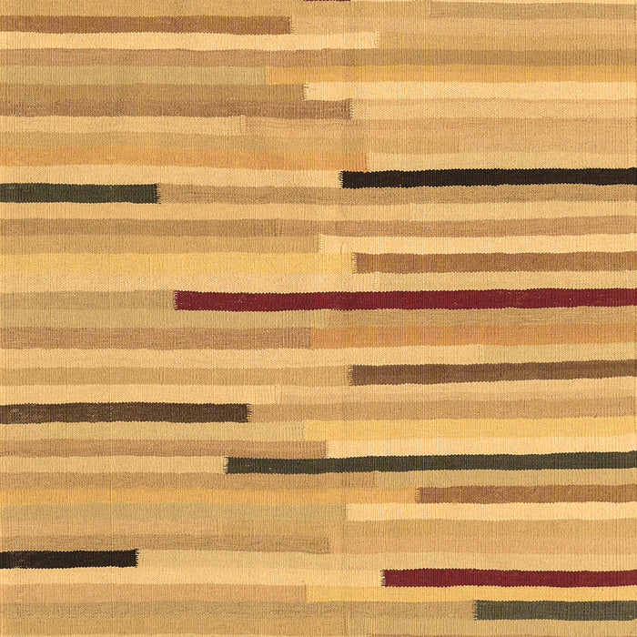 Machine Washable Abstract Brown Contemporary Rug, wshcon1556brn
