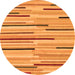 Machine Washable Abstract Orange Contemporary Area Rugs, wshcon1556org